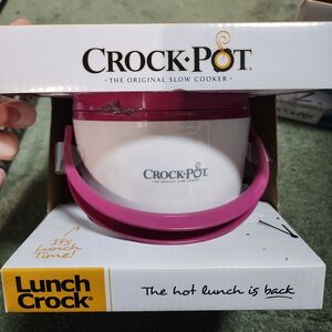 Crock-Pot Lunch Crock Food Warmer - Pink and White